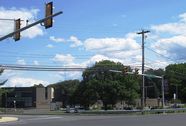 The Whitehall Township municipal building seen across MacArthur Road