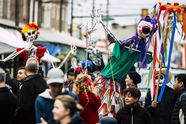 A past Dia de los Muertos celebration at Fleisher Art Memorial