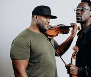 Black Violin, Kev Marcus and Wil B., with violin and viola