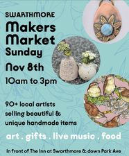 Swarthmore Fall Makers Market flyer