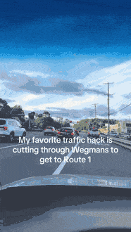 The Wegmans traffic hack