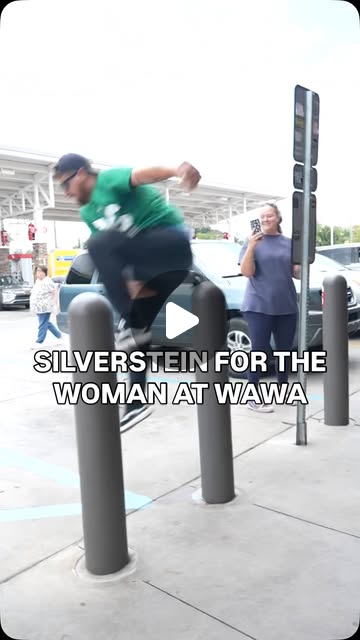 Silverstein bollard parkour