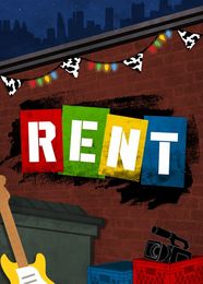 Old Academy Players' poster for RENT